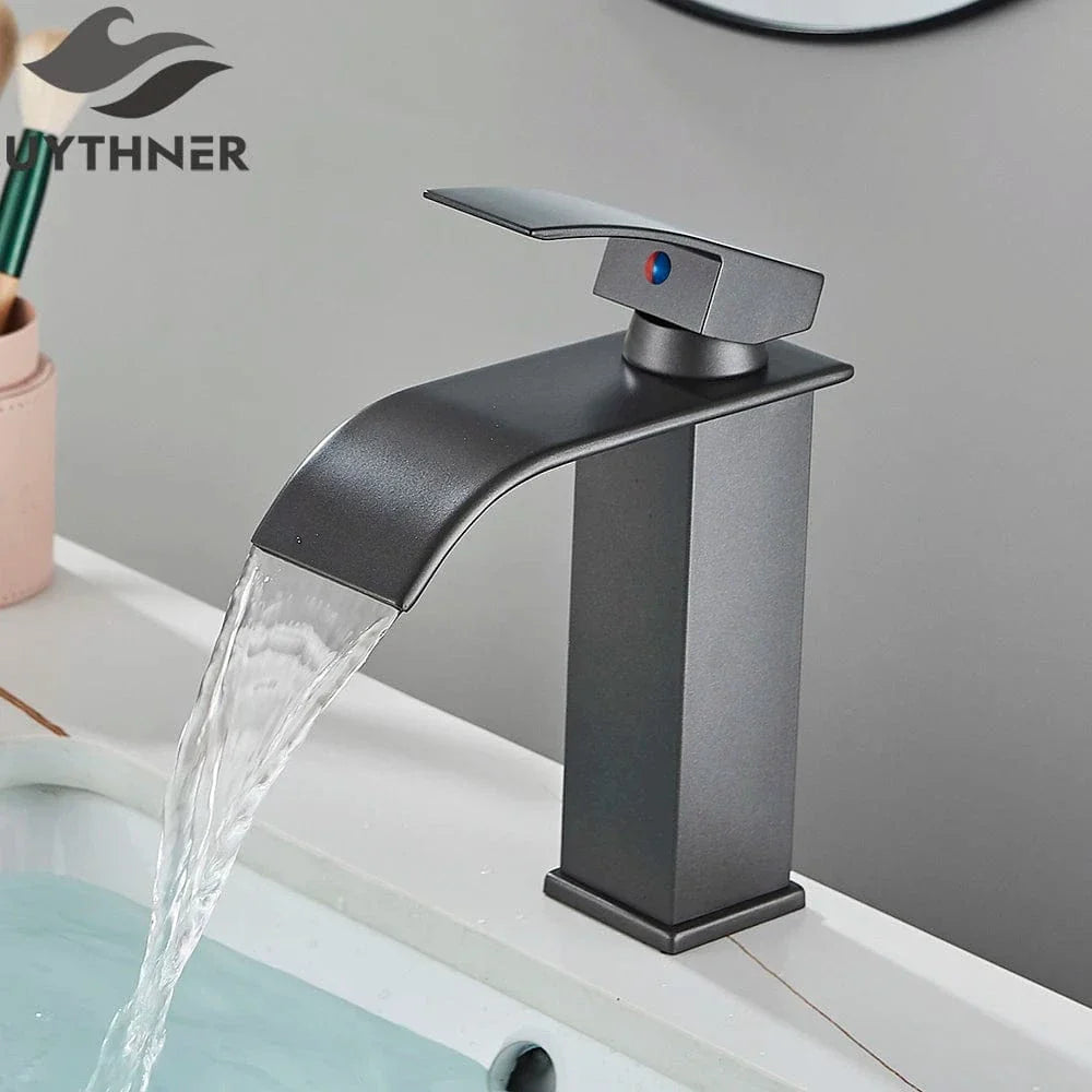 Robinet Lavabo Cascade Écoulement Apaisant Salle de Bain Raffinée – Solvane