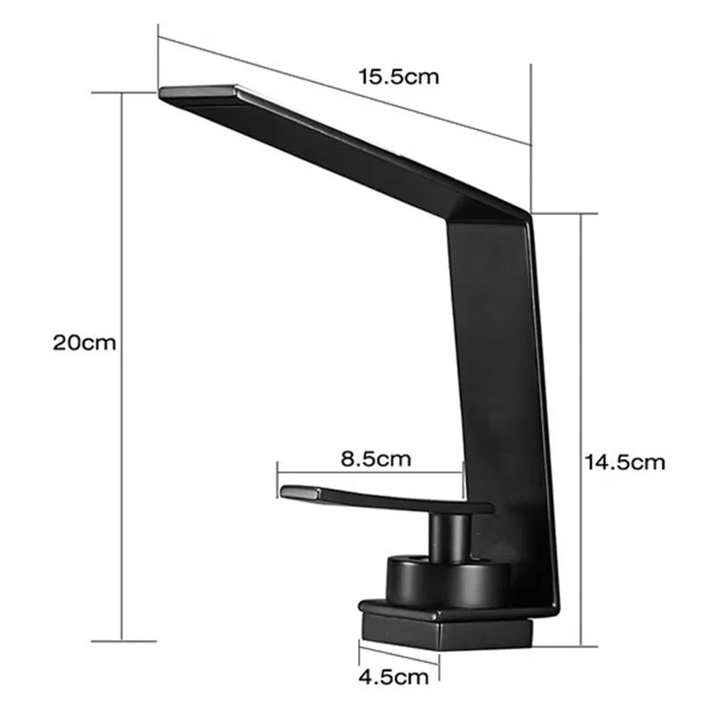 Robinet Lavabo Cascade Chromé Design Moderne Écoulement Apaisant – Solvane