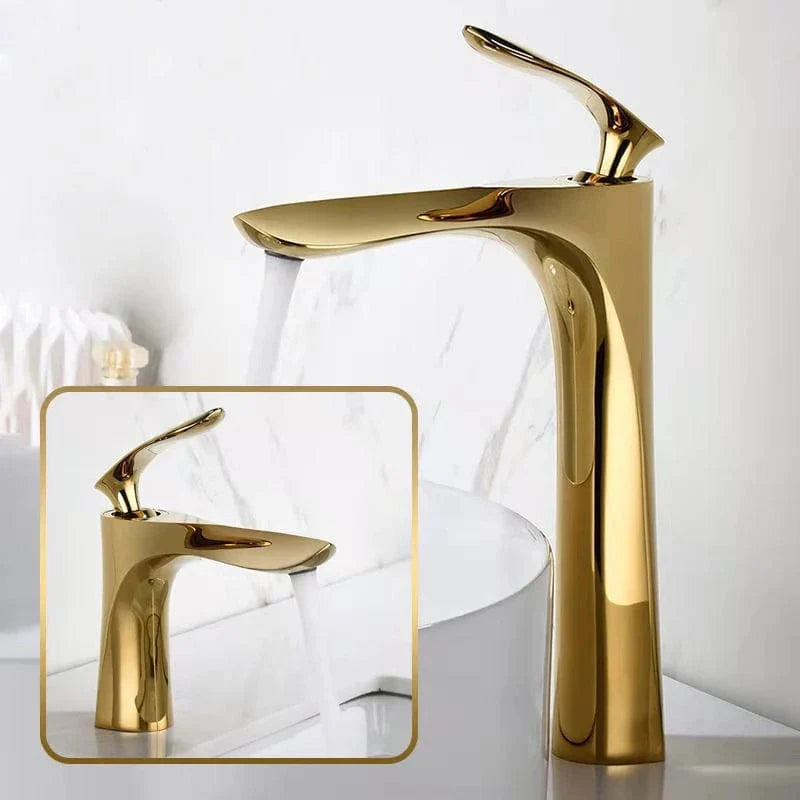 Mitigeur Lavabo Cascade Design Élégant Flux Silencieux – Solvane