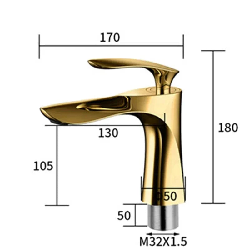 Mitigeur Lavabo Cascade Design Élégant Flux Silencieux – Solvane