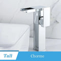 Robinet Lavabo Haut LED Température Visible Style Contemporain – Solvane