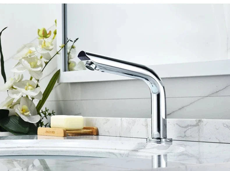 Robinet Lavabo Infrarouge Sans Contact Détection Automatique Hygiène – Solvane