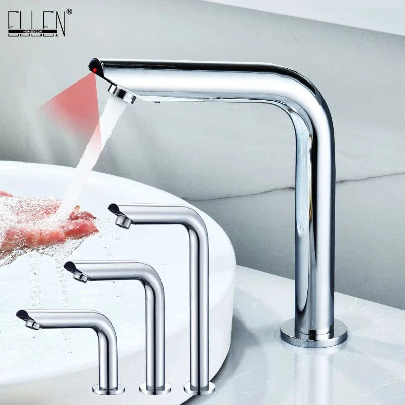 Robinet Lavabo Infrarouge Sans Contact Détection Automatique Hygiène – Solvane