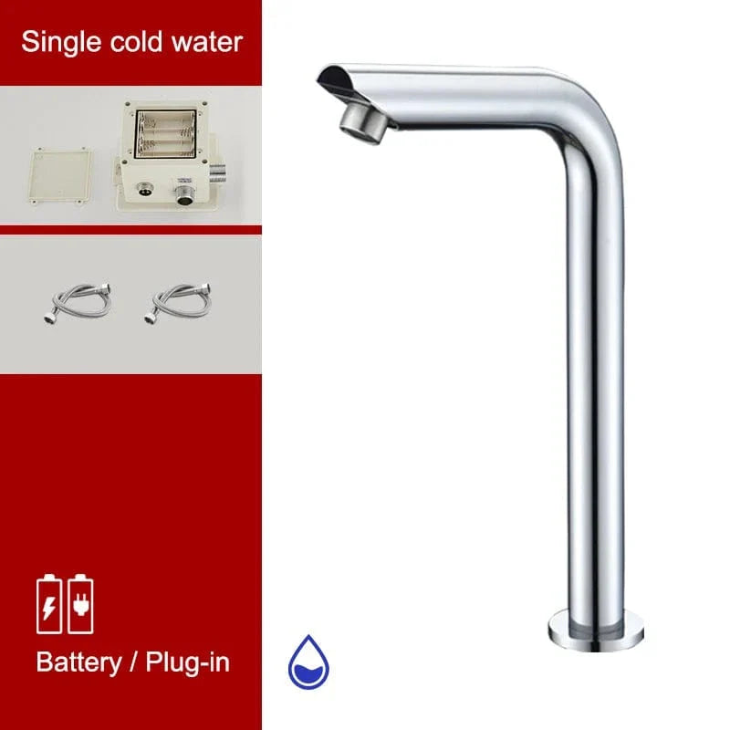 Robinet Lavabo Infrarouge Sans Contact Détection Automatique Hygiène – Solvane