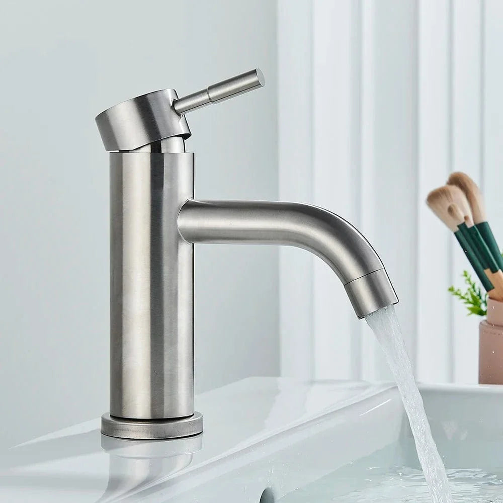 Mitigeur Lavabo Version Courte ou Haute Adapté à Toute Vasque – Solvane