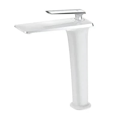 Robinet Lavabo Noir Mat et Or Rose Contraste Élégant – Kaléo