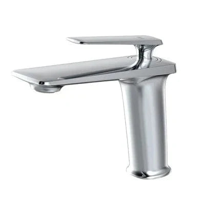 Robinet Lavabo Noir Mat et Or Rose Contraste Élégant – Kaléo
