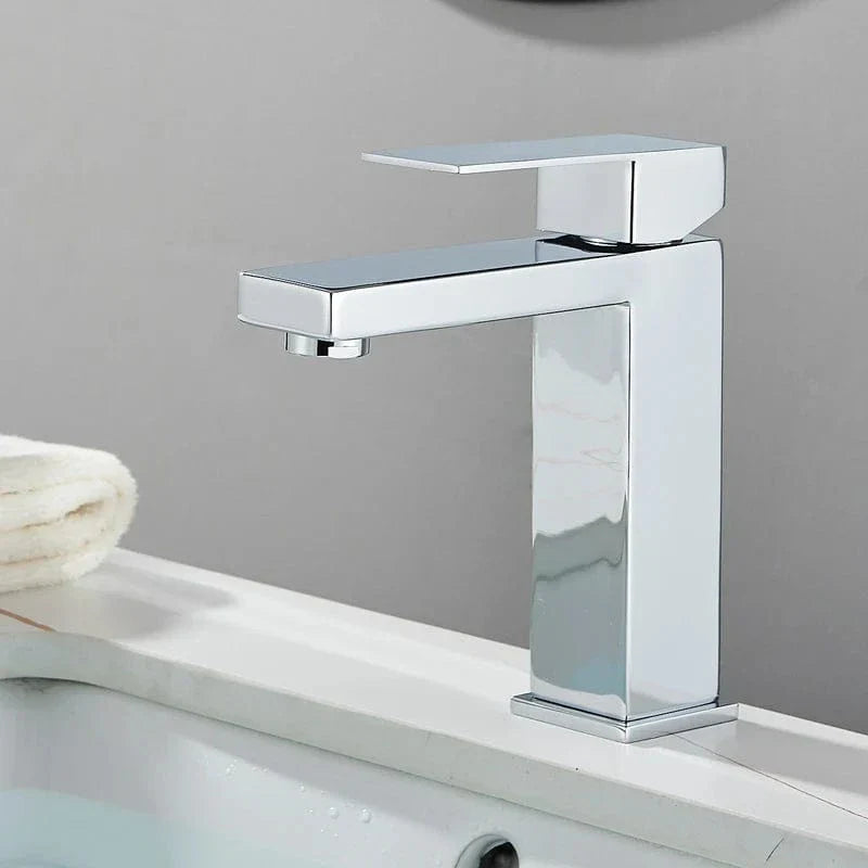 Robinet Lavabo Noir Mat Design Contemporain Anti-Traces – Solvane