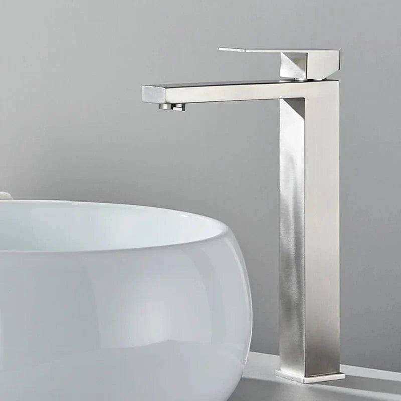 Robinet Lavabo Noir Mat Design Contemporain Anti-Traces – Solvane
