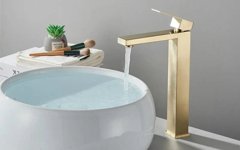 Robinet Lavabo Noir Mat Design Contemporain Anti-Traces – Solvane