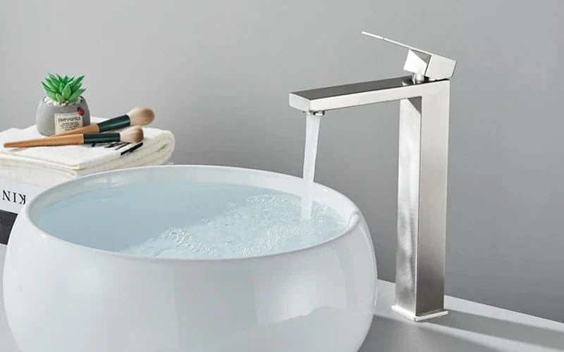 Robinet Lavabo Noir Mat Design Contemporain Anti-Traces – Solvane