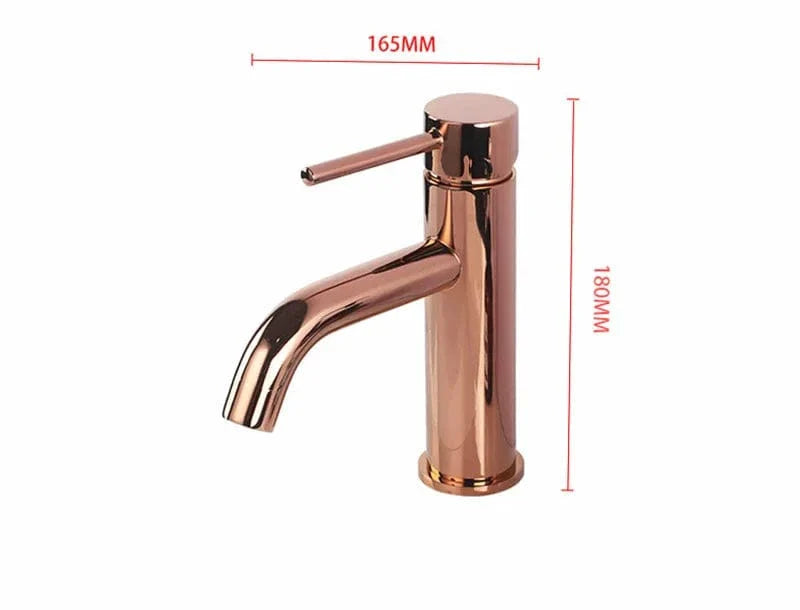 Robinet Lavabo Or Brossé Allure Luxe Finition Résistante – Solvane