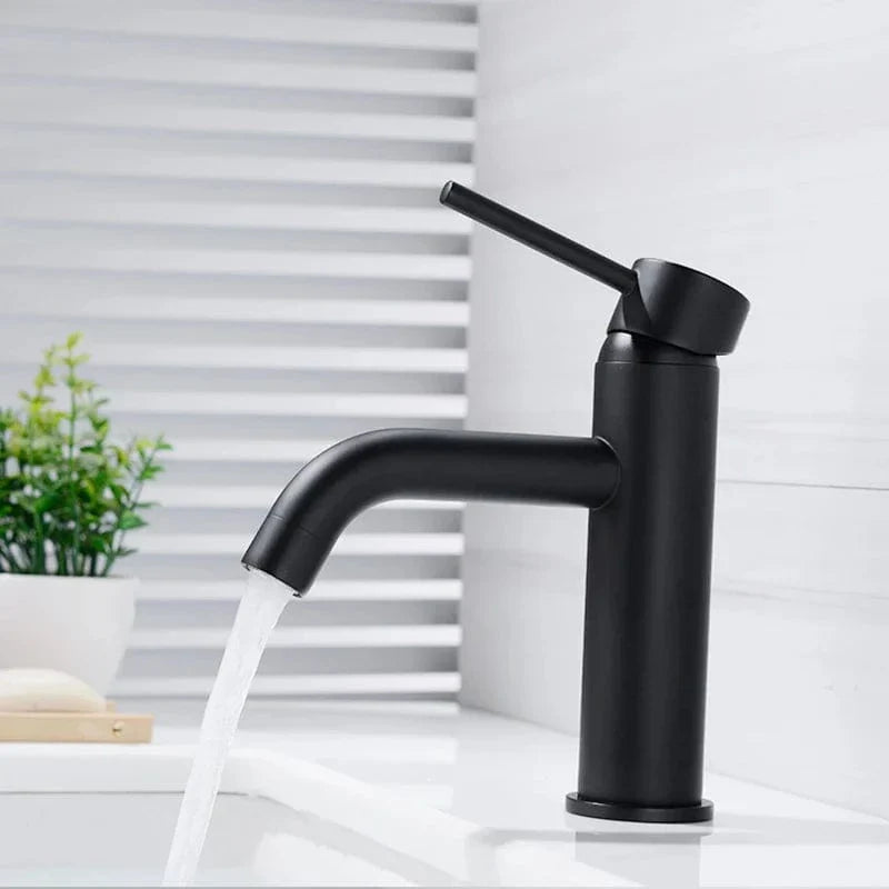Robinet Lavabo Or Brossé Allure Luxe Finition Résistante – Solvane