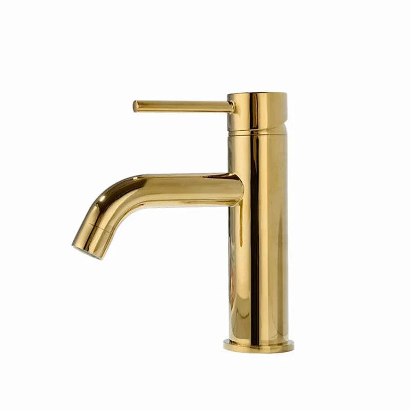 Robinet Lavabo Or Brossé Allure Luxe Finition Résistante – Solvane