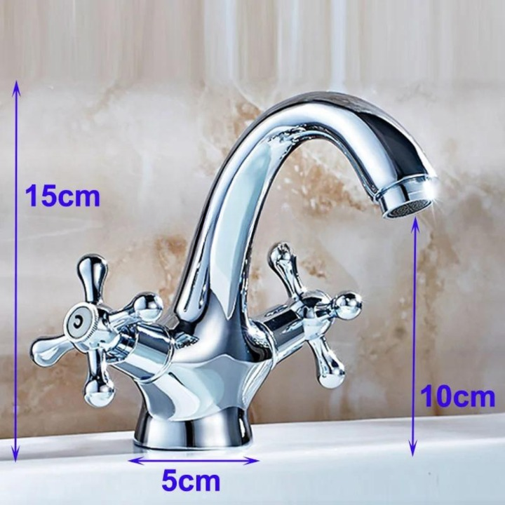 Robinet Lavabo Classique Mélangeur Élégant et Durable – Solvane