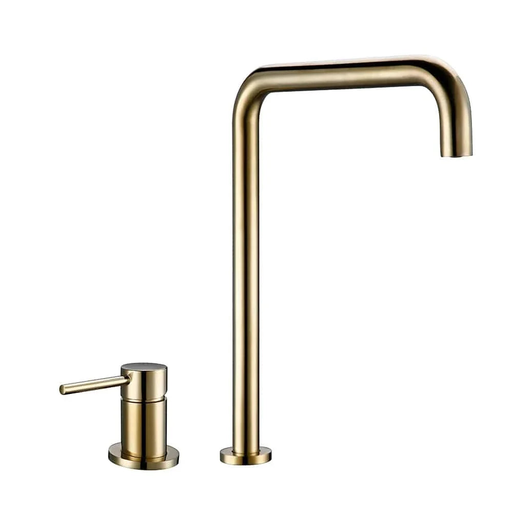 Robinet Cuisine Noir Mat Laiton Massif Rotation 360° Robuste – Cuvéa