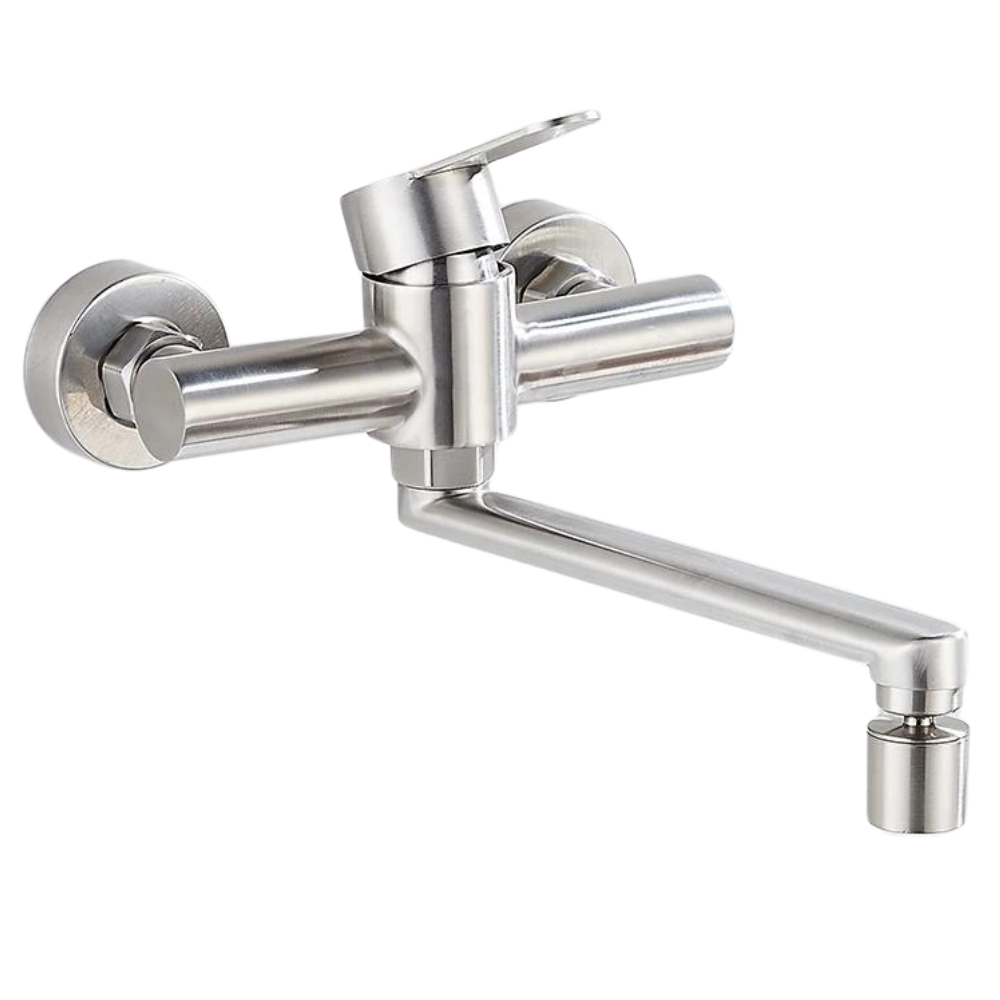 Robinet Mitigeur Cuisine Mural Ultra-Compact Espace Optimisé – Cuvéa