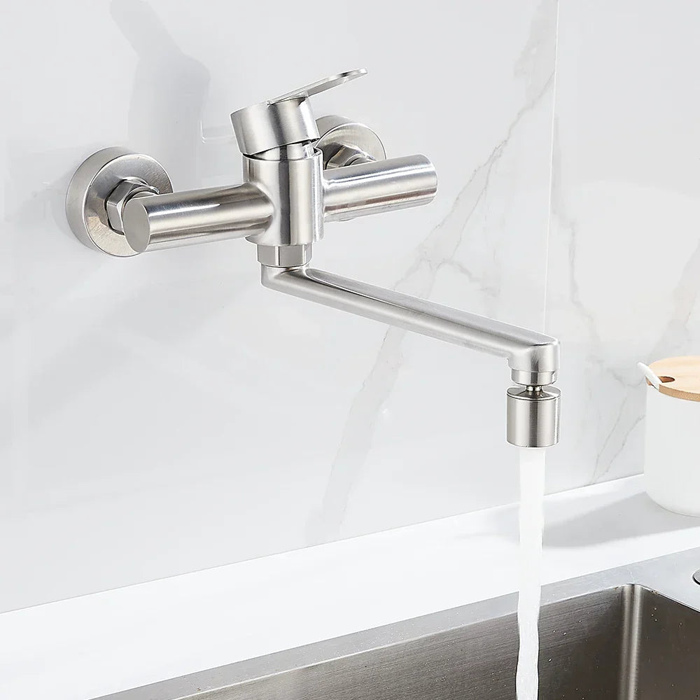 Robinet Mitigeur Cuisine Mural Ultra-Compact Espace Optimisé – Cuvéa