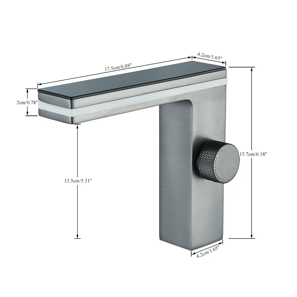 Robinet Mitigeur Lavabo Thermostatique Affichage Numérique Précis – Thermya
