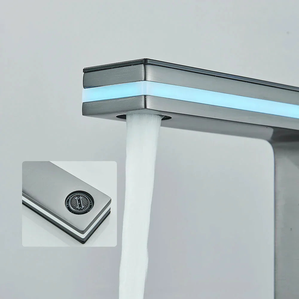 Robinet Mitigeur Lavabo Thermostatique Affichage Numérique Précis – Thermya