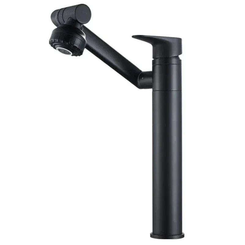 Robinet Lavabo Chromé Rotatif 1080° Jet Orientable Partout – Solvane