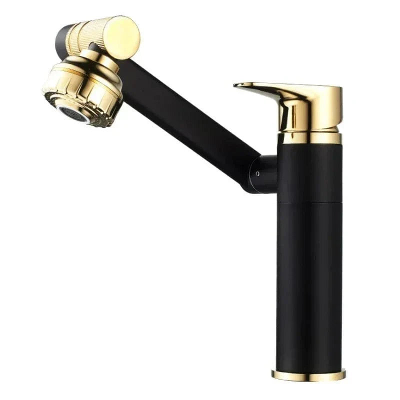 Robinet Lavabo Chromé Rotatif 1080° Jet Orientable Partout – Solvane