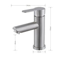 Robinet Lavabo Inox 304 Durable Élégance Salle de Bain – Solvane