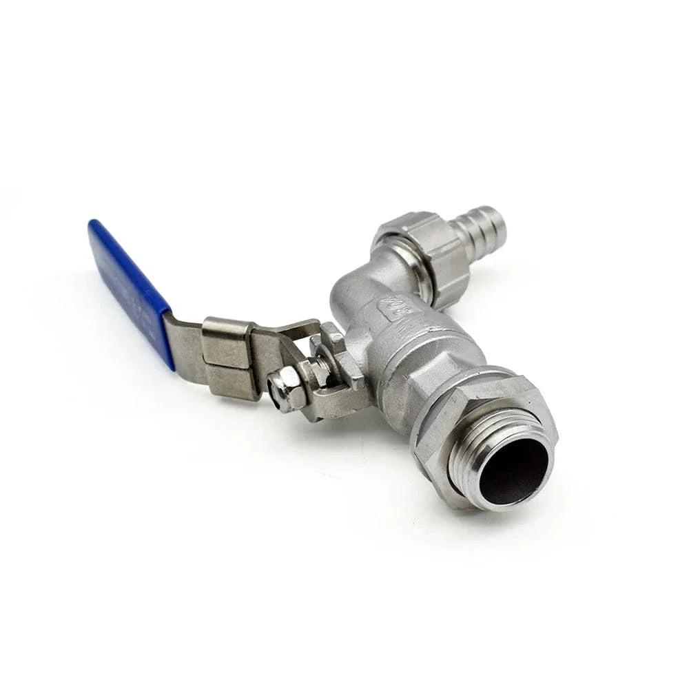Robinet Mural Extérieur Inox 304 Vanne à Bille Eau Chaude et Froide – Terravia