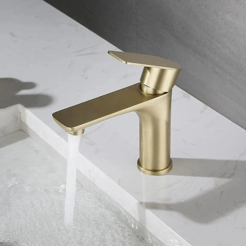 Robinet Lavabo Noir Moderne Ligne Raffinée Finition Mate – Solvane