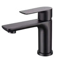 Robinet Lavabo Noir Moderne Ligne Raffinée Finition Mate – Solvane