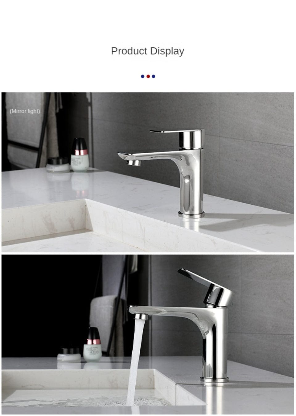 Robinet Lavabo Noir Moderne Ligne Raffinée Finition Mate – Solvane