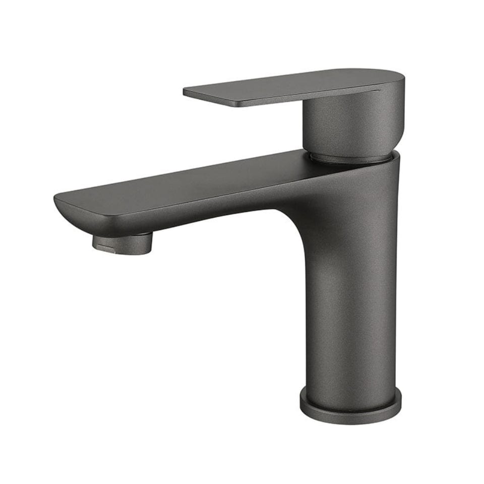 Robinet Lavabo Noir Moderne Ligne Raffinée Finition Mate – Solvane