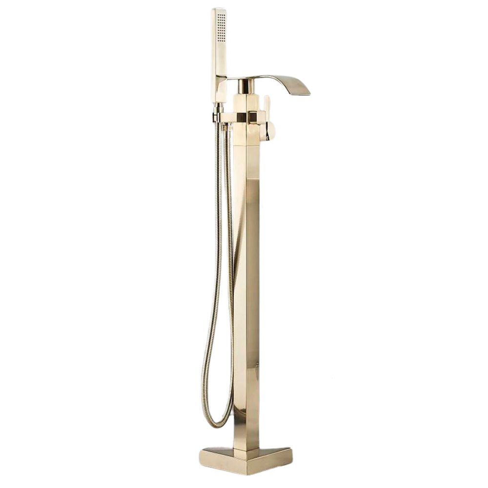 Robinet Baignoire Îlot Chromé Premium Installation Autonome – Vertane