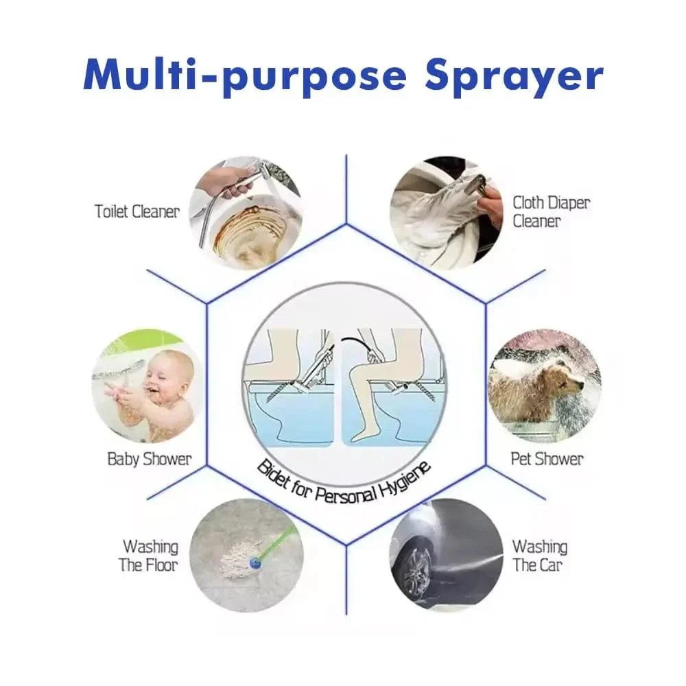Robinet Douchette Bidet Inox Hygiène Simple et Élégante – Purelia