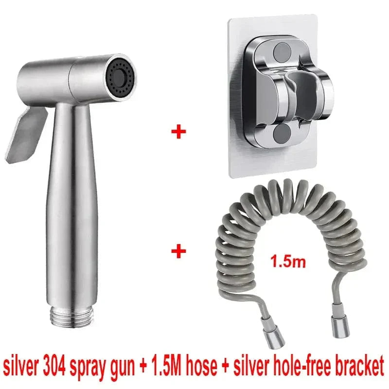 Robinet Douchette Bidet Inox Hygiène Simple et Élégante – Purelia