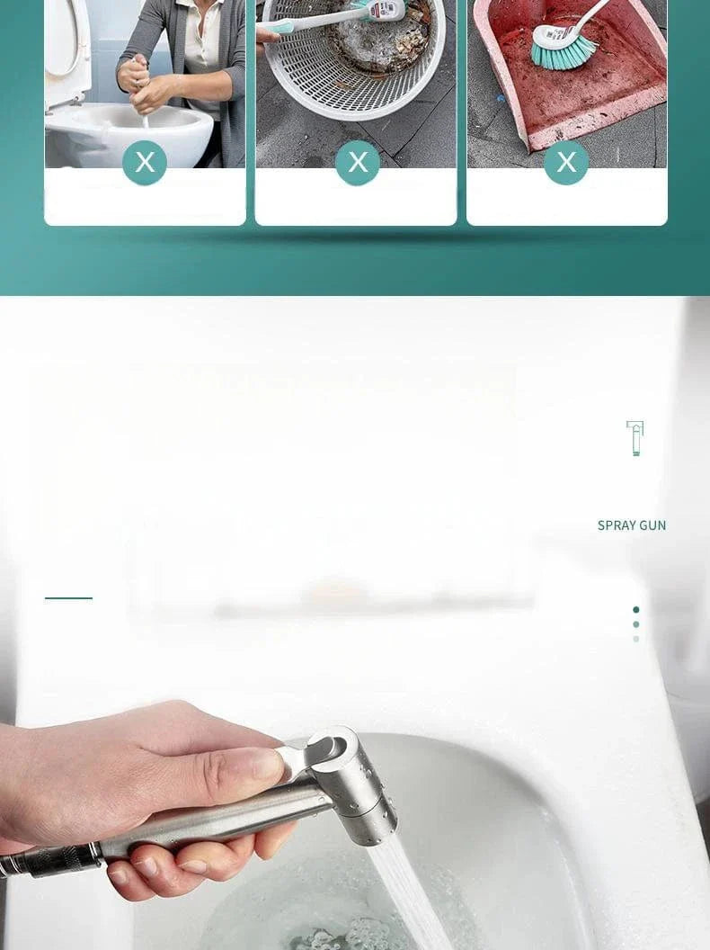 Robinet Douchette Bidet Inox Hygiène Simple et Élégante – Purelia