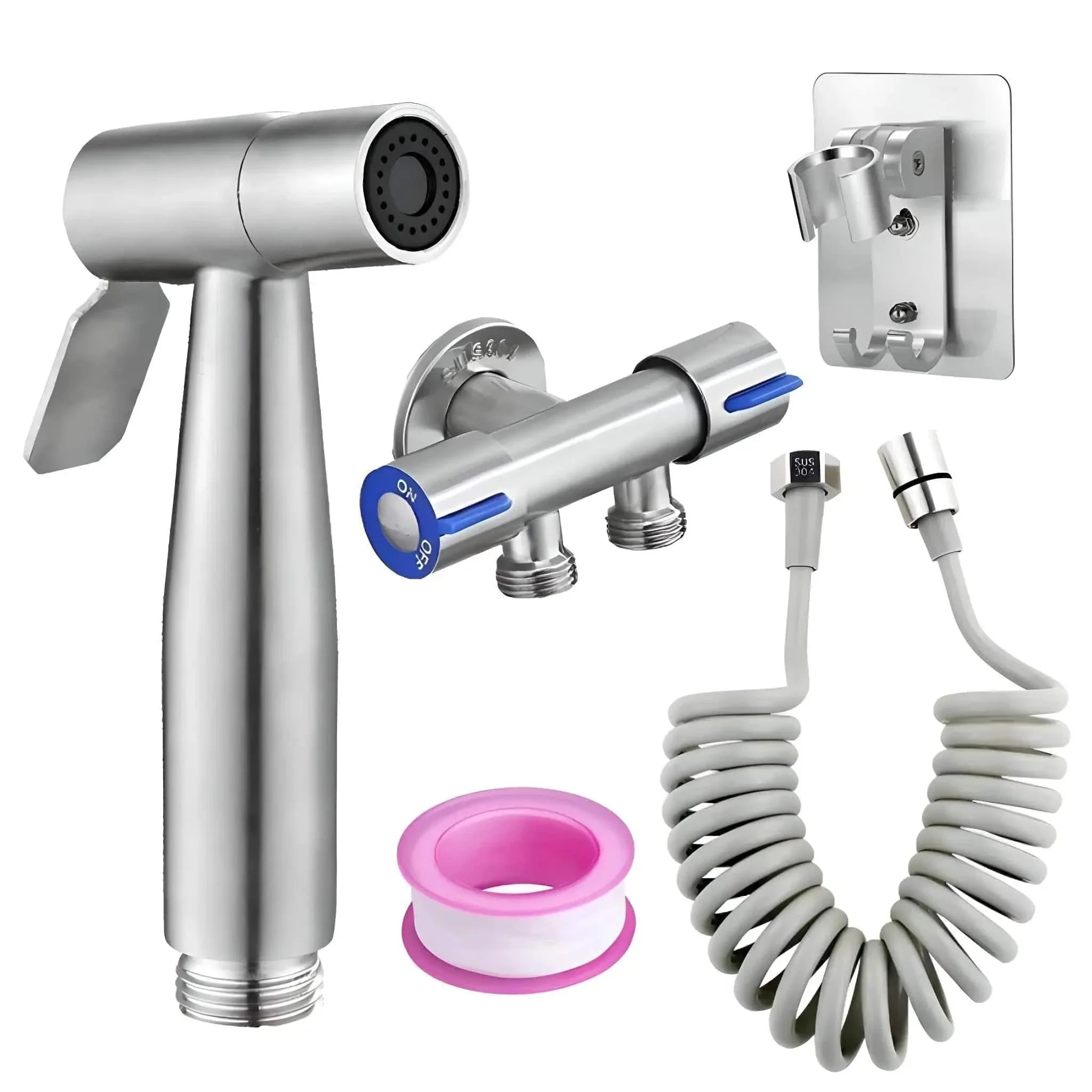 Robinet Douchette Bidet Inox Hygiène Simple et Élégante – Purelia