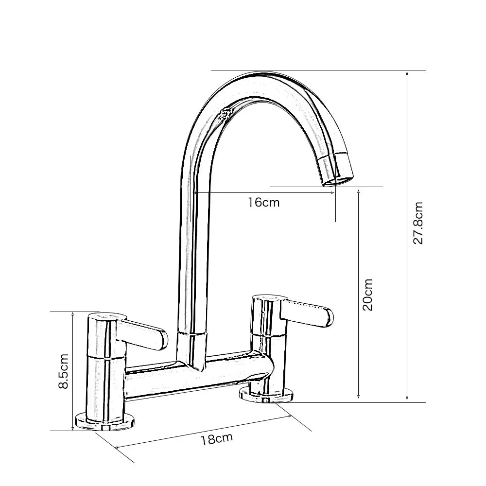 Robinet Évier Cuisine Régulation de Pression Innovante Design Moderne – Cuvéa