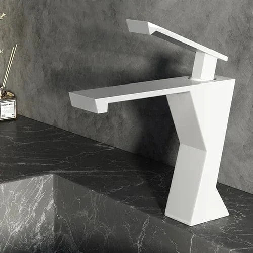 Robinet Lavabo Cascade Chromé Flux Large Élégance Moderne – Solvane