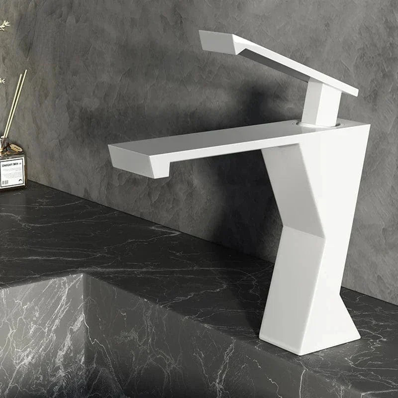 Robinet Lavabo Cascade Chromé Flux Large Élégance Moderne – Solvane