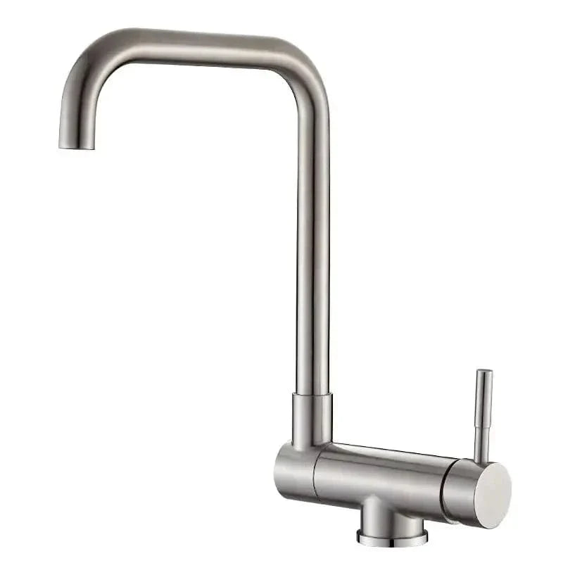 Robinet Cuisine Rabattable Inox 360° Se Range Sous la Fenêtre – Cuvéa