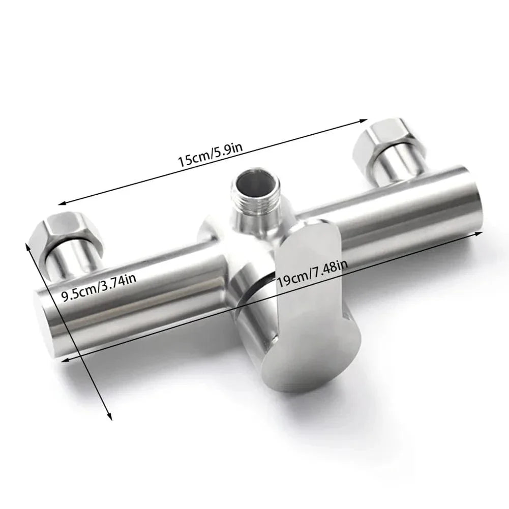 Mitigeur Douche Inox Durable Résiste à l'Humidité Salle de Bain – Zeltha