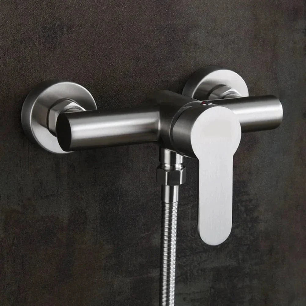 Mitigeur Douche Inox Durable Résiste à l'Humidité Salle de Bain – Zeltha