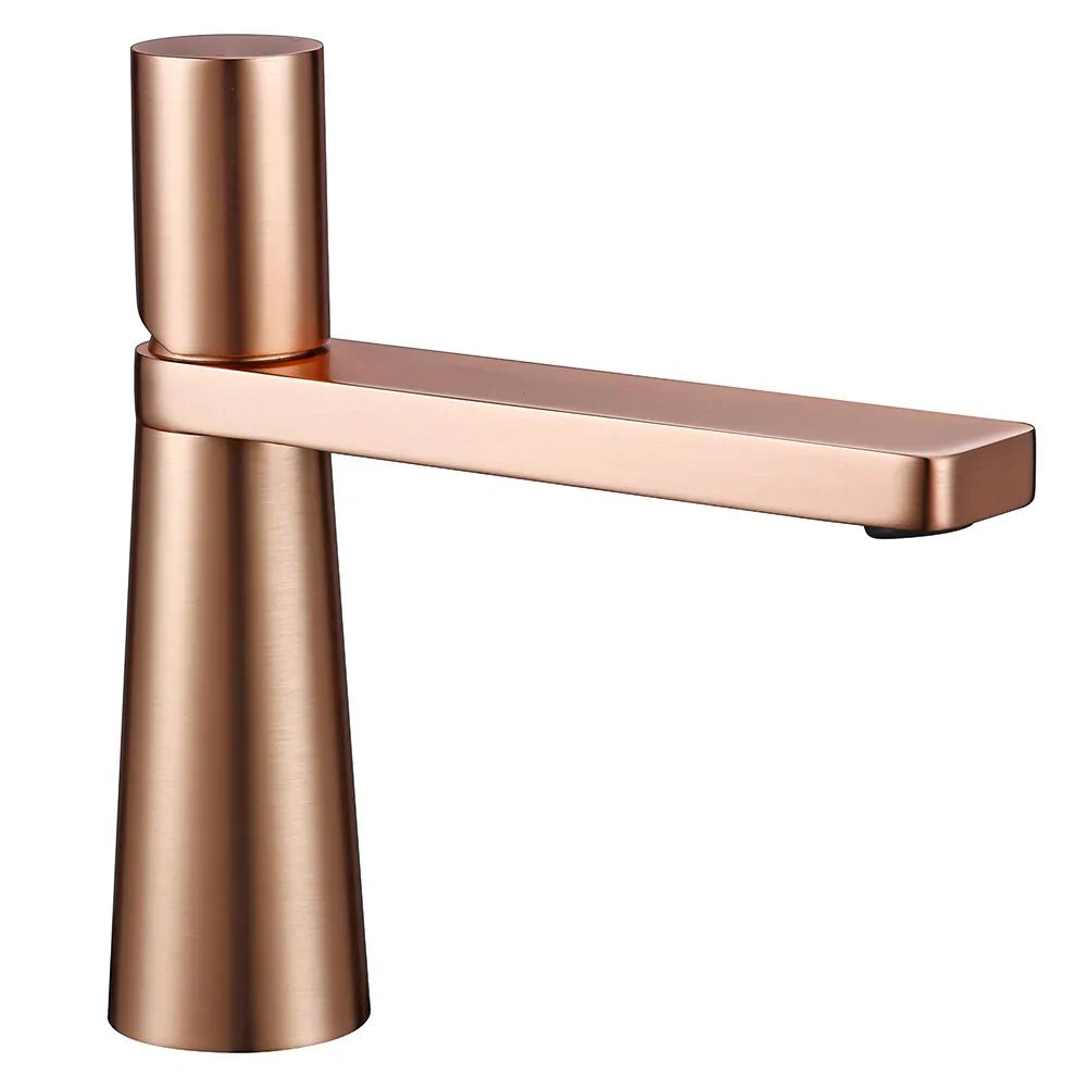 Mitigeur Lavabo Doré Laiton Minimaliste Élégance Épurée – Solvane