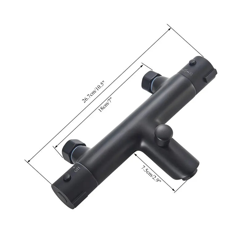 Robinet Thermostatique Baignoire Contrôle Précis de Température – Thermya