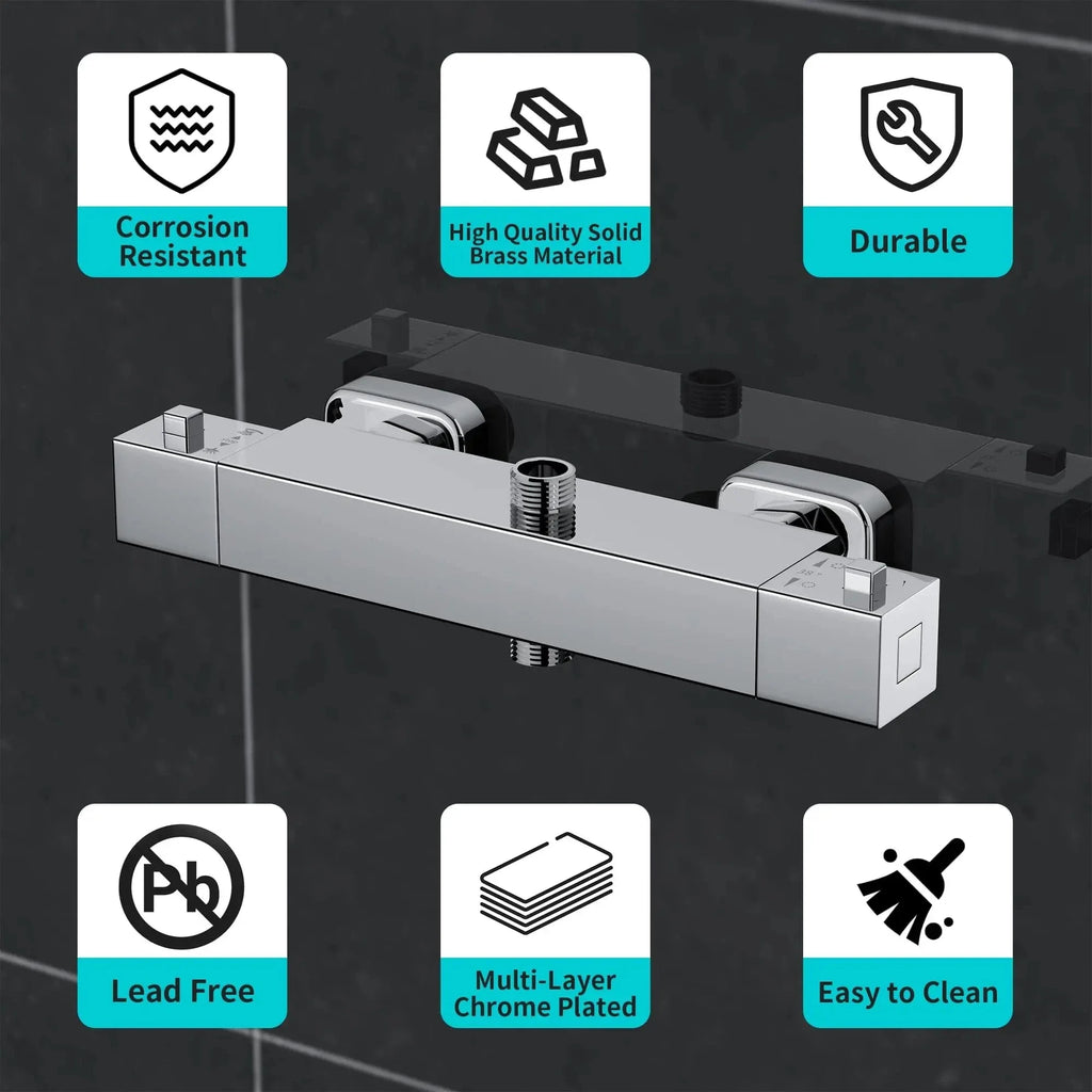 Robinet Thermostatique Douche Confort et Sécurité au Quotidien – Thermya