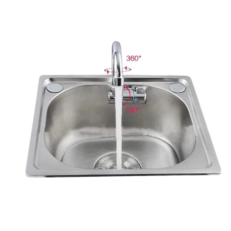 Robinet Eau Froide Rétractable Pliant Cuivre Bateau et Camping-Car – Nomadis