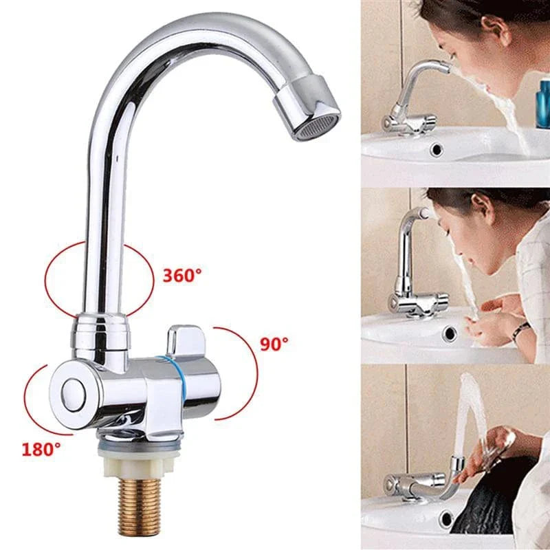 Robinet Eau Froide Rétractable Pliant Cuivre Bateau et Camping-Car – Nomadis
