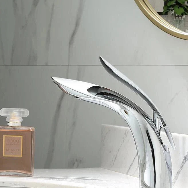 Mitigeur Lavabo Inox Haut de Gamme Design Moderne Durable – Solvane