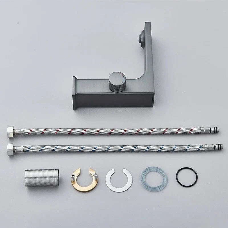Mitigeur Lavabo Thermostatique Affichage LED Température Maîtrisée – Thermya